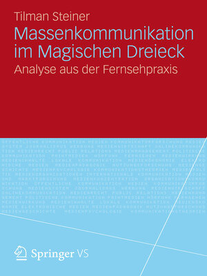 cover image of Massenkommunikation im Magischen Dreieck